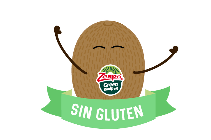 Olvídate del gluten con los kiwis Zespri Green