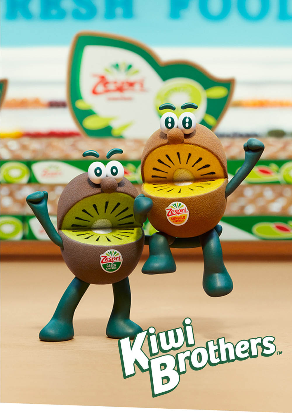 Zespri ゼスプリ キウイブラザーズ フルーツピック