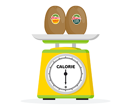 Combien de calories un kiwi contient-il ?