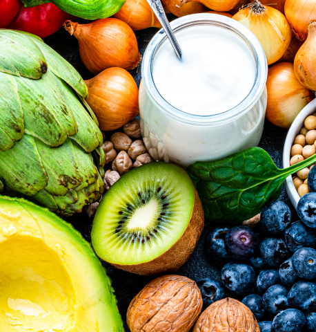 Natuurlijke voeding: vers fruit, groenten, zeevruchten en peulvruchten als gezonde keuzes – Thumbnail