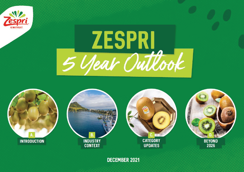 Zespri 2022 5 year outlook