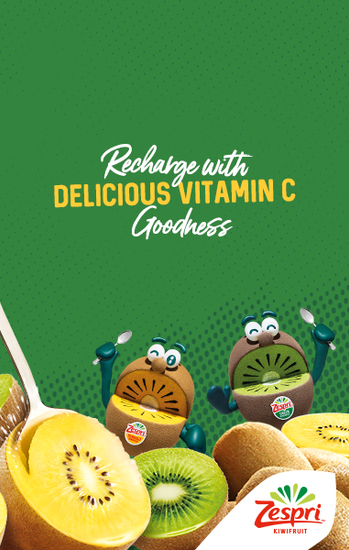 Zespri Recharge with Delicious Vitamin C