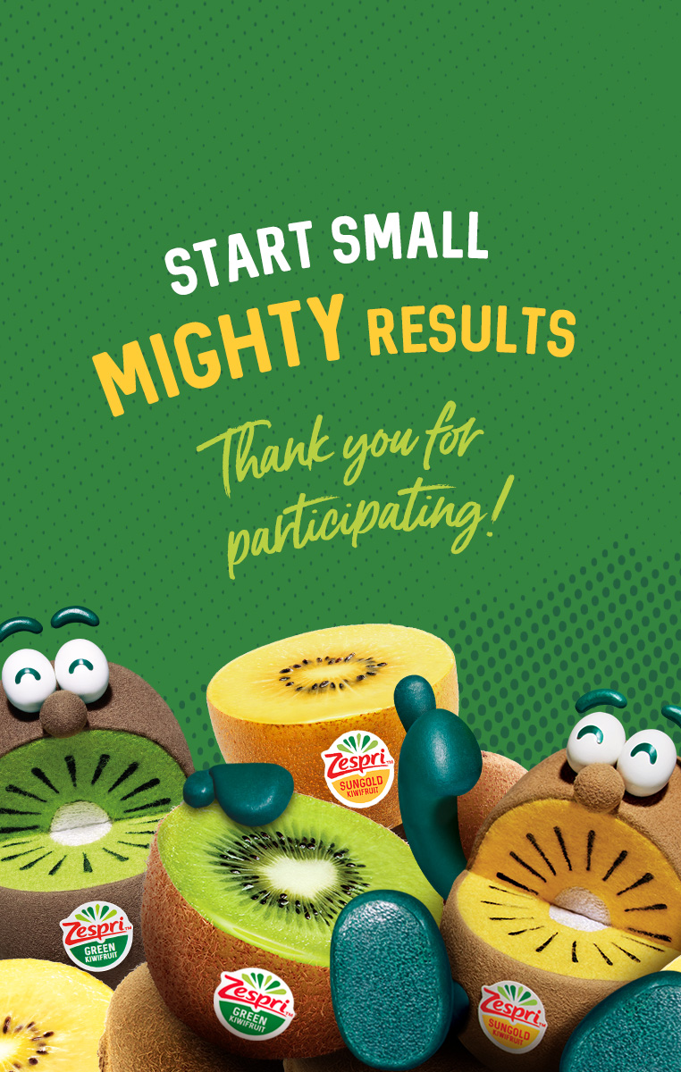 Start small MIGHTY results!