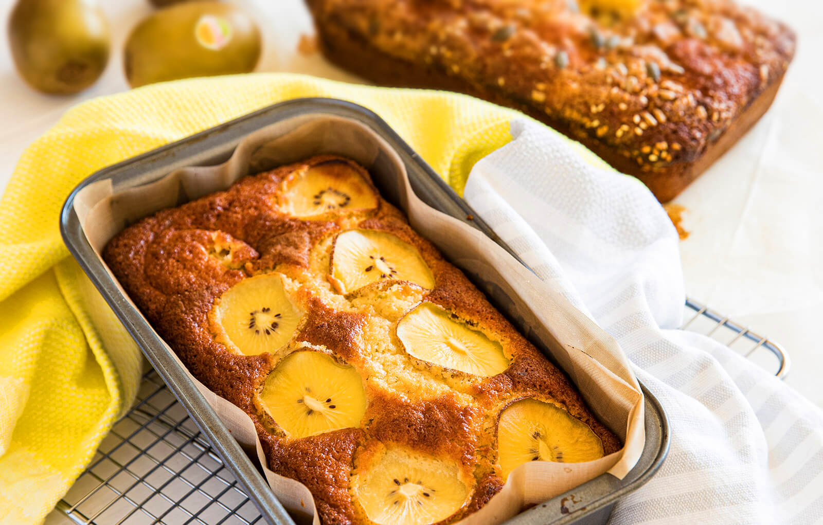 SunGold Kiwifruit Banana Bread