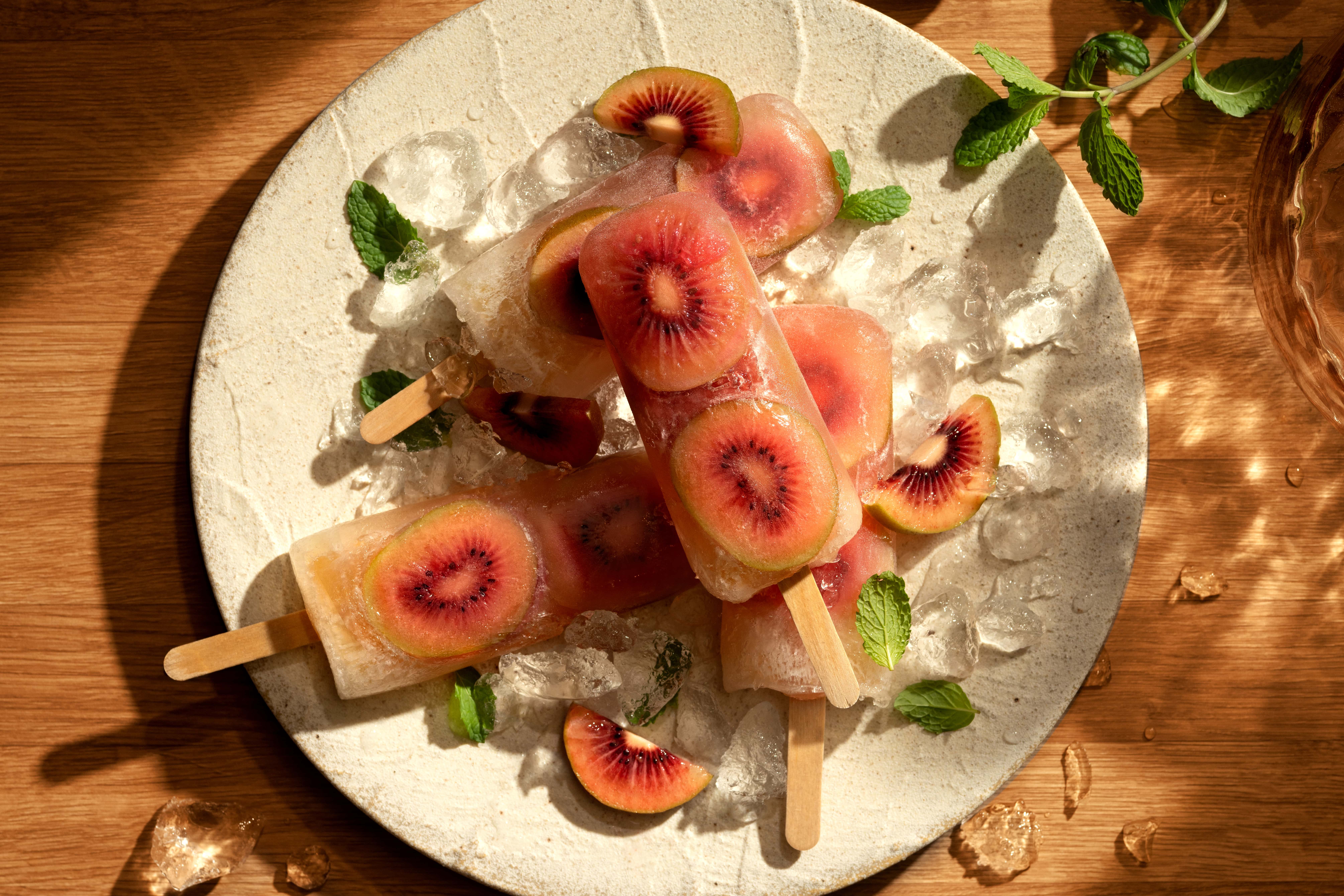 Zespri™ Rubyred™ Kiwi Popsicle