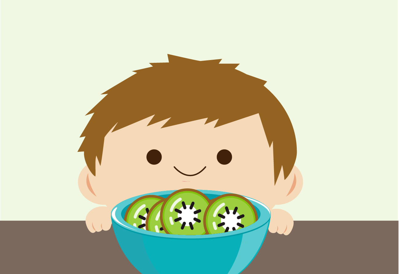 How kiwifruit can help your child’s tummy